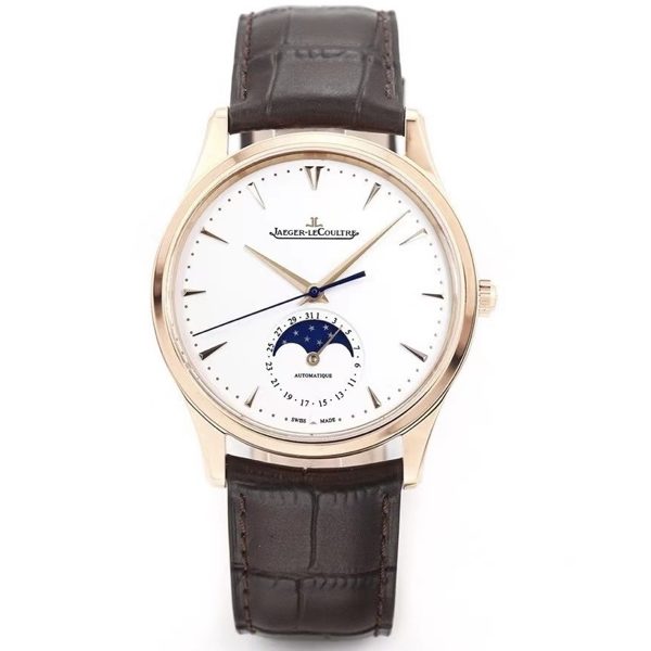 Jaeger-LeCoultre Master Ultra Thin Moon Automatic Watch, Multiple Dial & Case Color Options