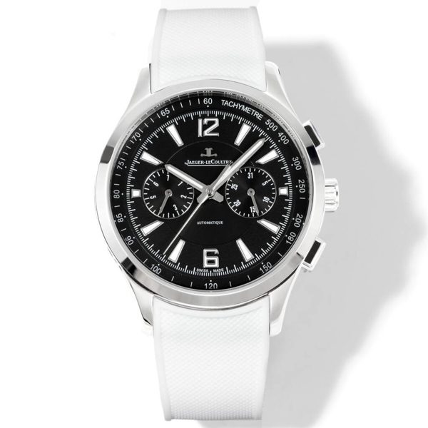 Jaeger-LeCoultre Polaris Chronograph Automatic Watch 42mm Rubber Strap