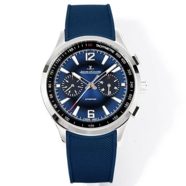 Jaeger-LeCoultre Polaris Chronograph Automatic Watch 42mm Rubber Strap