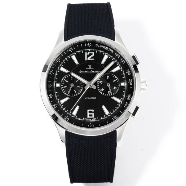 Jaeger-LeCoultre Polaris Chronograph Automatic Watch 42mm Rubber Strap