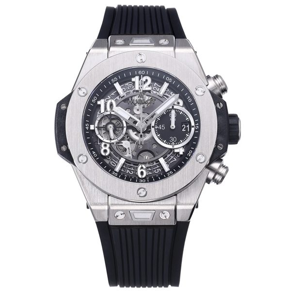 Hublot Big Bang Automatic Chronograph Watch 42mm Titanium Rubber Strap