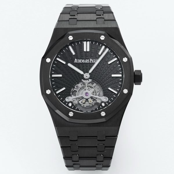 Audemars Piguet Royal Oak Tourbillon 41mm Evolutive Tapisserie Dial Automatic Watch