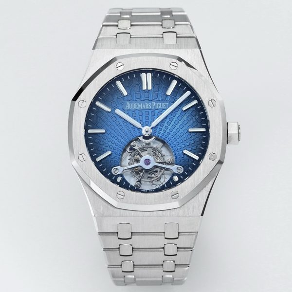Audemars Piguet Royal Oak Tourbillon 41mm Evolutive Tapisserie Dial Automatic Watch