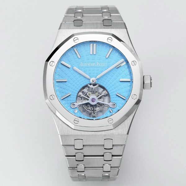Audemars Piguet Royal Oak Tourbillon 41mm Evolutive Tapisserie Dial Automatic Watch