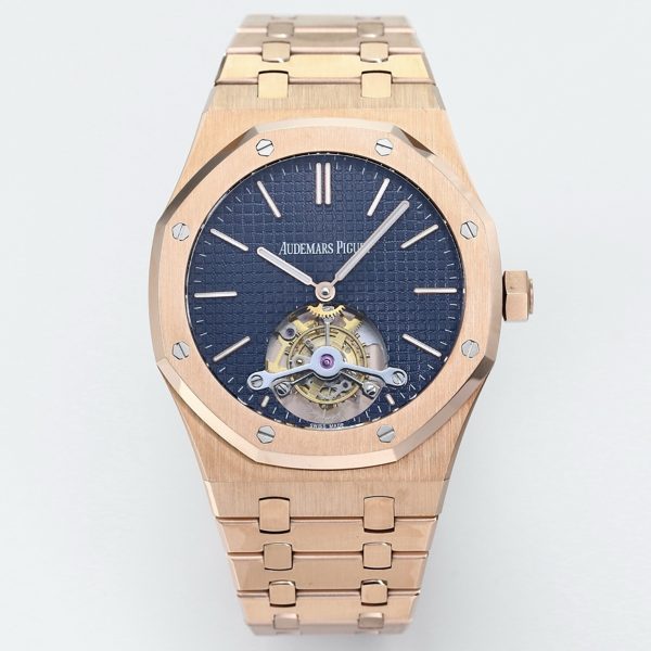 Audemars Piguet Royal Oak Tourbillon 41mm Evolutive Tapisserie Dial Automatic Watch