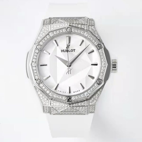 Hublot x Richard Orlinski Co-branded Watch APS Top Replica, 40mm Faceted Polygon Case