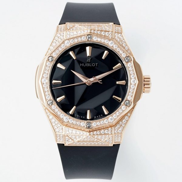 Hublot x Richard Orlinski Co-branded Watch APS Top Replica, 40mm Faceted Polygon Case