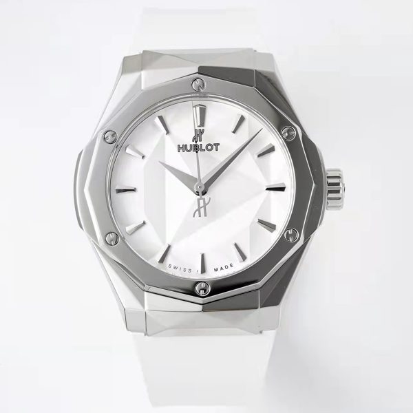 Hublot x Richard Orlinski Co-branded Watch APS Top Replica, 40mm Faceted Polygon Case