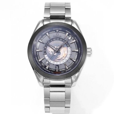 OMEGA Seamaster Worldtimer 43mm Cal.8938 Automatic Watch N1 V2 Upgrade Version