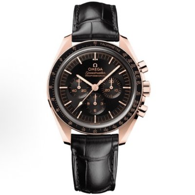 OMEGA Speedmaster Moonwatch 3861 Caliber Moonshine 18K Gold Chronograph 42mm
