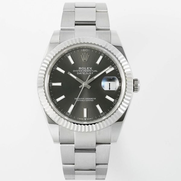 Rolex EWE Factory Datejust 41mm Men Watch, 3235 Automatic Movement, 904L Steel