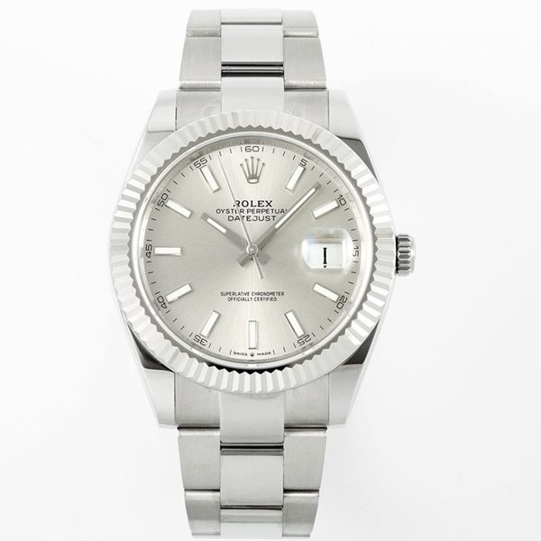 Rolex EWE Factory Datejust 41mm Men Watch, 3235 Automatic Movement, 904L Steel