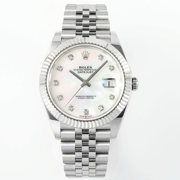 Rolex EWE Factory Datejust 41mm Men Watch, 3235 Automatic Movement, 904L Steel
