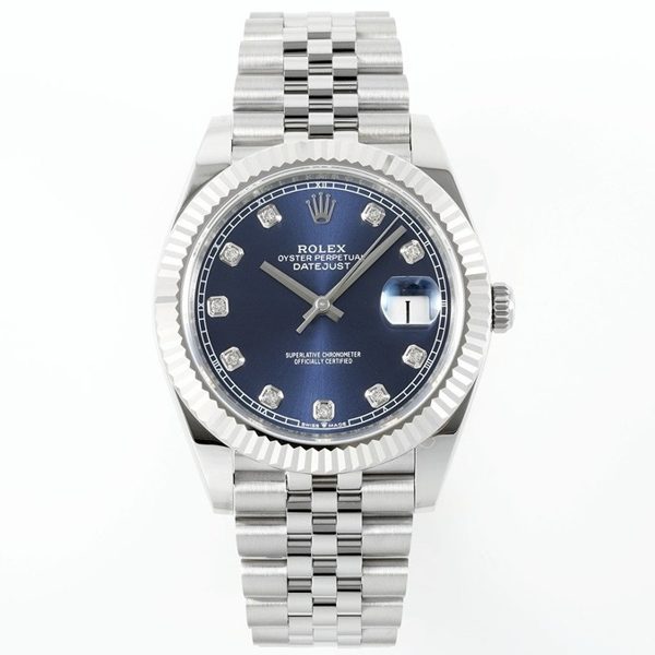 Rolex EWE Factory Datejust 41mm Men Watch, 3235 Automatic Movement, 904L Steel