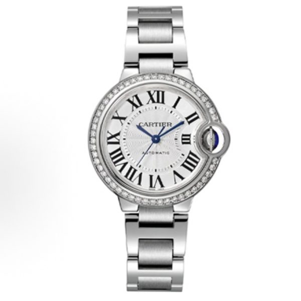 Cartier Ballon Bleu AF Upgraded 33mm Women Automatic Wristwatch