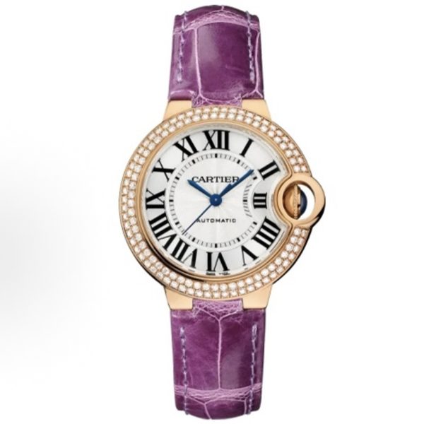 Cartier Ballon Bleu AF Upgraded 33mm Women Automatic Wristwatch