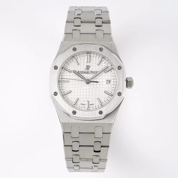 Audemars Piguet Royal Oak Ladies Automatic Watch 34mm, Ref.77350 / 77351