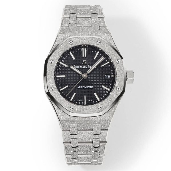 Audemars Piguet Royal Oak 37mm 15454 Frosted Gold Ladies Automatic Watch