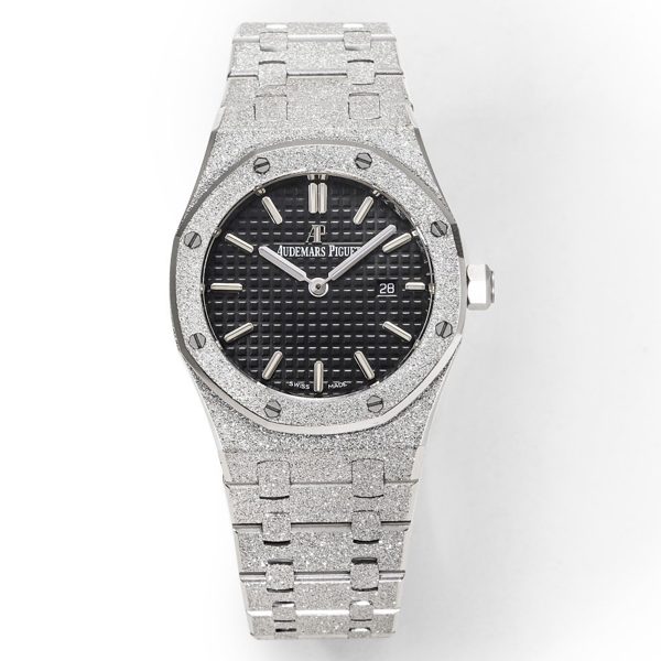 Audemars Piguet Royal Oak 33mm Frosted Gold Quartz Ladies Watch
