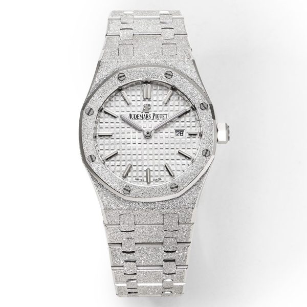 Audemars Piguet Royal Oak 33mm Frosted Gold Quartz Ladies Watch