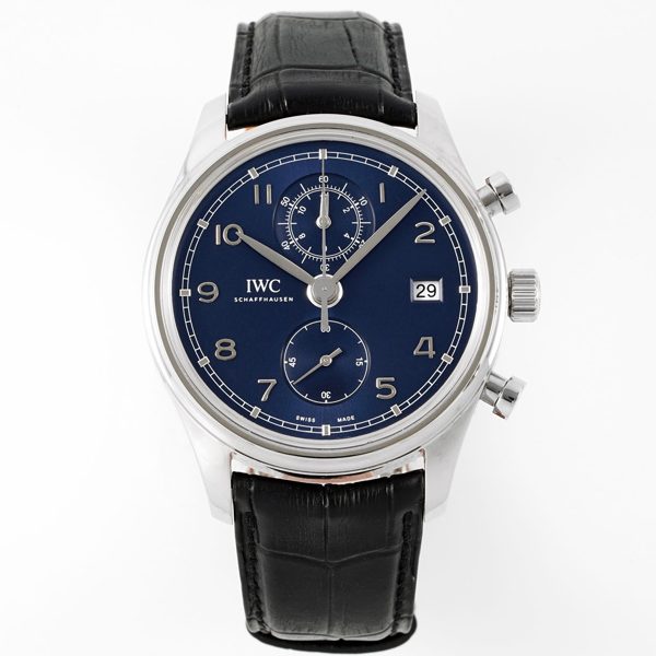 IWC Da Vinci Chronograph Watch 42mm | Modified Cal.89361 Integrated Movement Full Working Functions