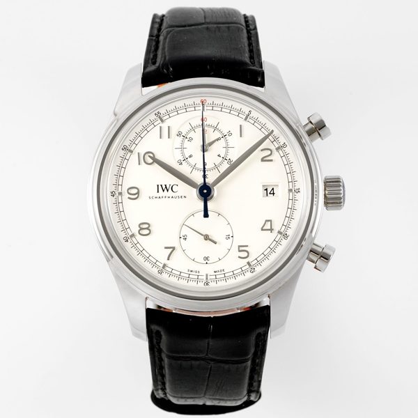 IWC Da Vinci Chronograph Watch 42mm | Modified Cal.89361 Integrated Movement Full Working Functions