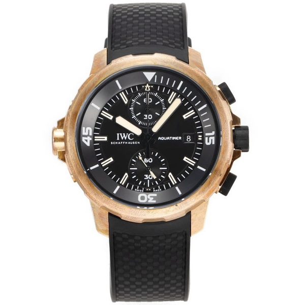 IWC Aquatimer Chronograph Watch 44mm | Quick Release Fluororubber Strap