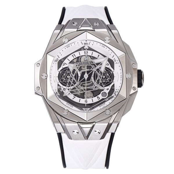 HUBLOT Big Bang Sang Bleu II Watch | BBF Super Clone Titanium Automatic Chronograph Wristwatch