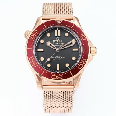OMEGA Seamaster ER Upgraded Titanium Bronze Gold 007 Watch