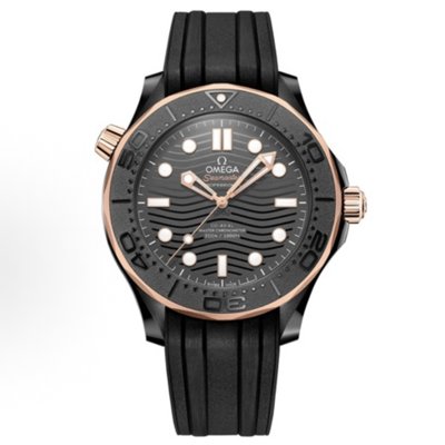 Omega Seamaster 300m Super Clone Watch | 43.5mm Full Black Zirconia Ceramic Case