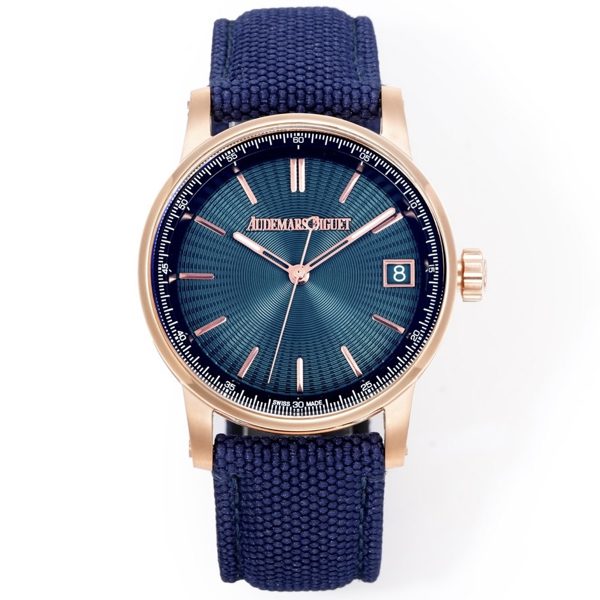 Audemars Piguet Royal Oak APK Factory CODE15210 CODE11.59 Blue Dial Automatic Watch