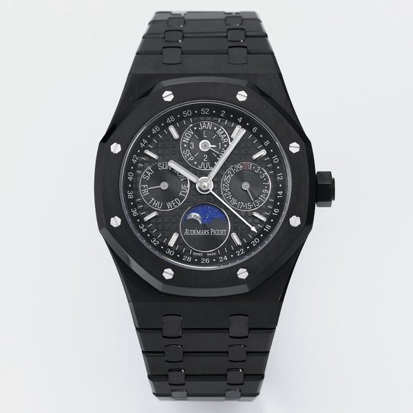 Audemars Piguet Royal Oak Perpetual Calendar 26574ST BBS Version 41mm Full‑Function Automatic Men Watch