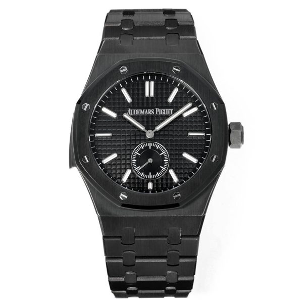 Audemars Piguet Royal Oak 26591IP Men Automatic Watch, Steel Bracelet, Multi Color Dial