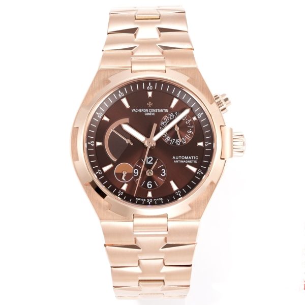 Vacheron Constantin Overseas RW4 Multifunctional Mechanical Watch, 42mm Stainless Steel Casual Business Gentleman Wristwatch