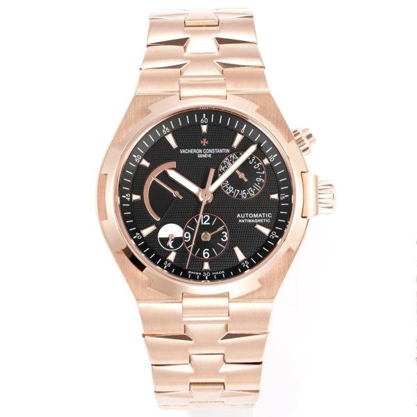Vacheron Constantin Overseas RW4 Multifunctional Mechanical Watch, 42mm Stainless Steel Casual Business Gentleman Wristwatch
