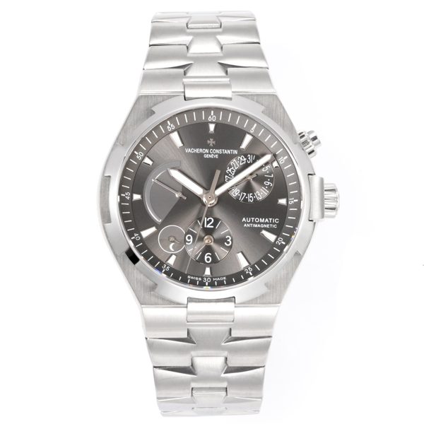 Vacheron Constantin Overseas RW4 Multifunctional Mechanical Watch, 42mm Stainless Steel Casual Business Gentleman Wristwatch