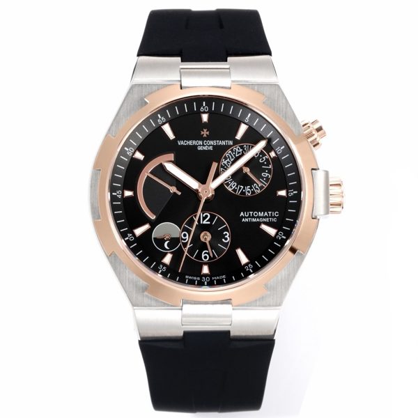 Vacheron Constantin Overseas RW4 Multifunctional Mechanical Watch, 42mm Stainless Steel Casual Business Gentleman Wristwatch